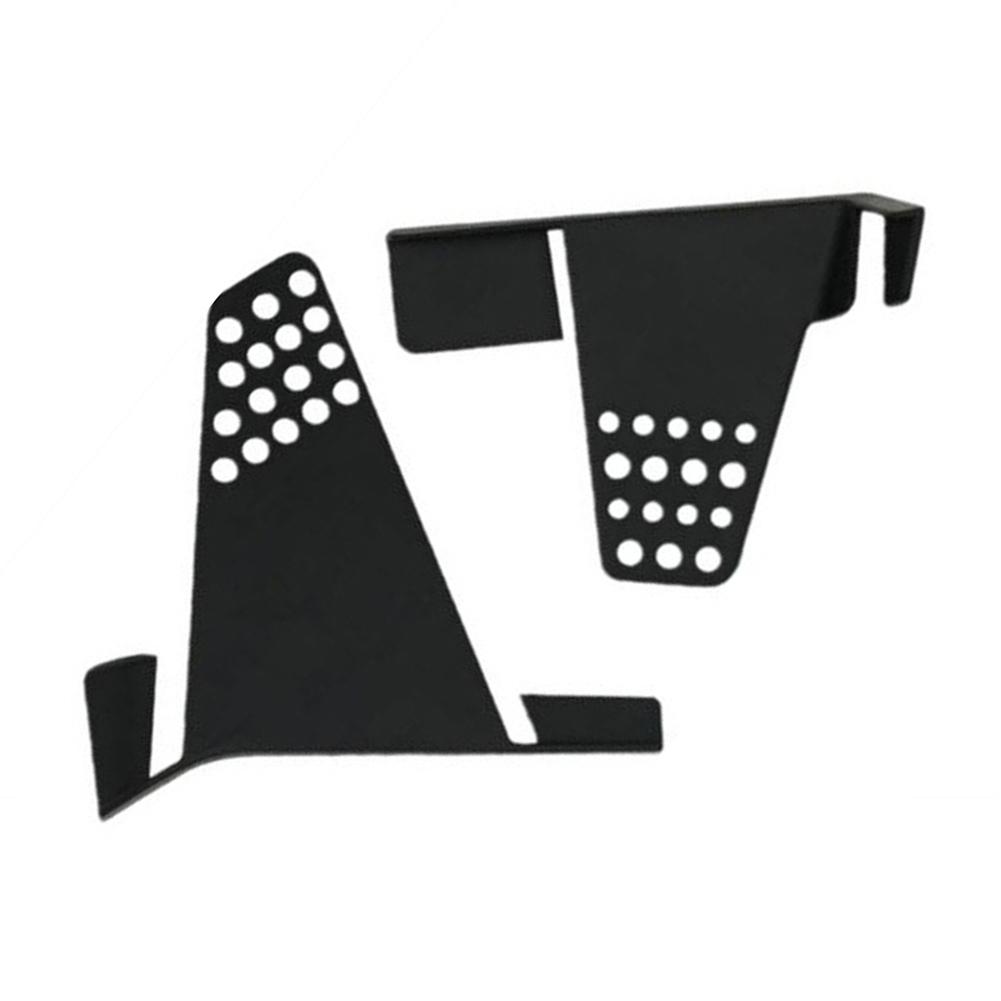 Engine Bay Protection Black Hood Water Barrier Plastic Construction Direct Fit Replacement Left And Right Placement