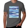 Waves And Sun Tshirt Work Wear Short Sleeve Tshirt