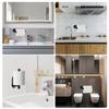 Stainless Steel Paper Towel Holder Adhesive Toilet Roll Paper Holder No Hole Punch Kitchen Bathroom Toilet Lengthen Storage Rack