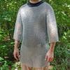 Foe Of Sword Haubergeon - Medieval Functional Historical Replica Chain Mail Armor Long Shirt | Medium Large