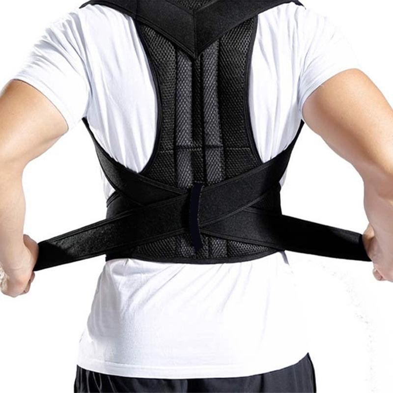 

Posture Corrector Belt with Steel Plate Support for Shoulder and Back Alignment Small чёрный