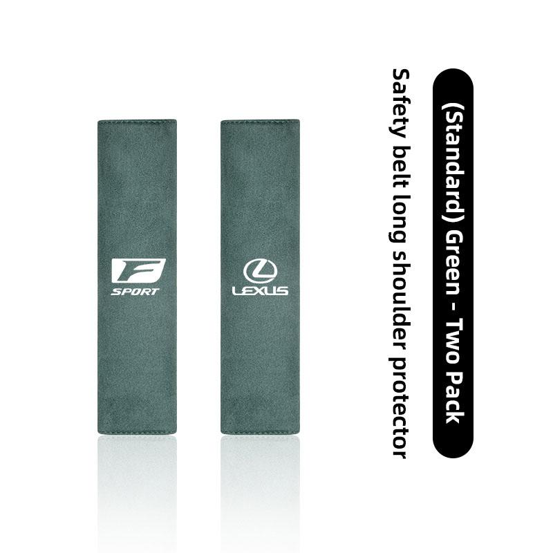 Car Seat Belt Shoulder Protection Set Interior Accessories For Lexus F SPORT ES UX 300e GS GX IS LS LX CT LC LBX NX RX 350h 450h
