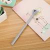 12Pcs 0.5mm Creative Cartoon Koala Gel Pen, Random Style Cute Learning Stationery Silicone Head Water-based Pen Office Signature Pen School Season.