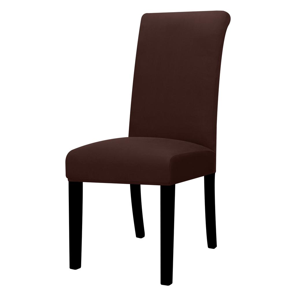 Elastic Solid Color Chair Cover Spandex Stretch Slipcovers Chair Seat Covers for Kitchen Dining Room Wedding Banquet Home Decor