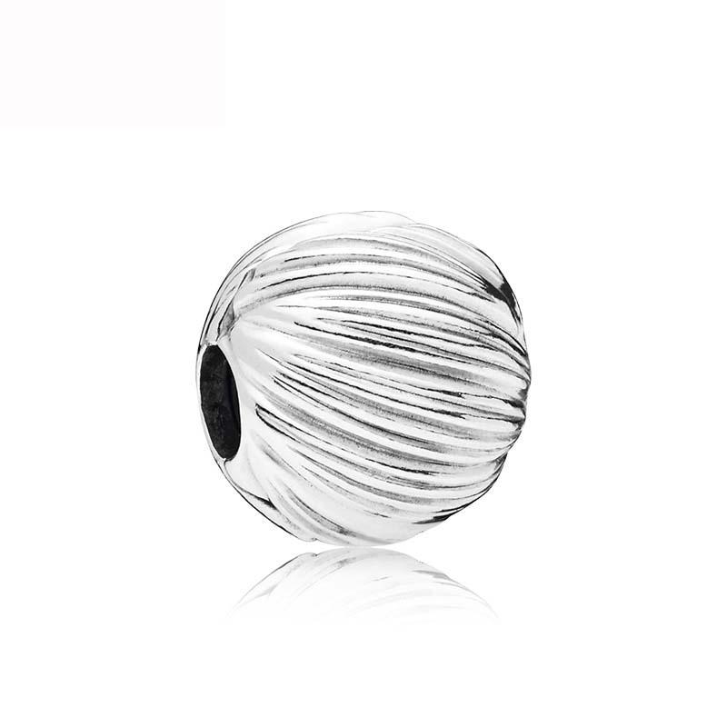 

Flower Clip Clear Sparkle Spacer Charm Beads Fit Snake 925 Silver Bracelet Necklace Beads For Diy Jewelry Women Gift