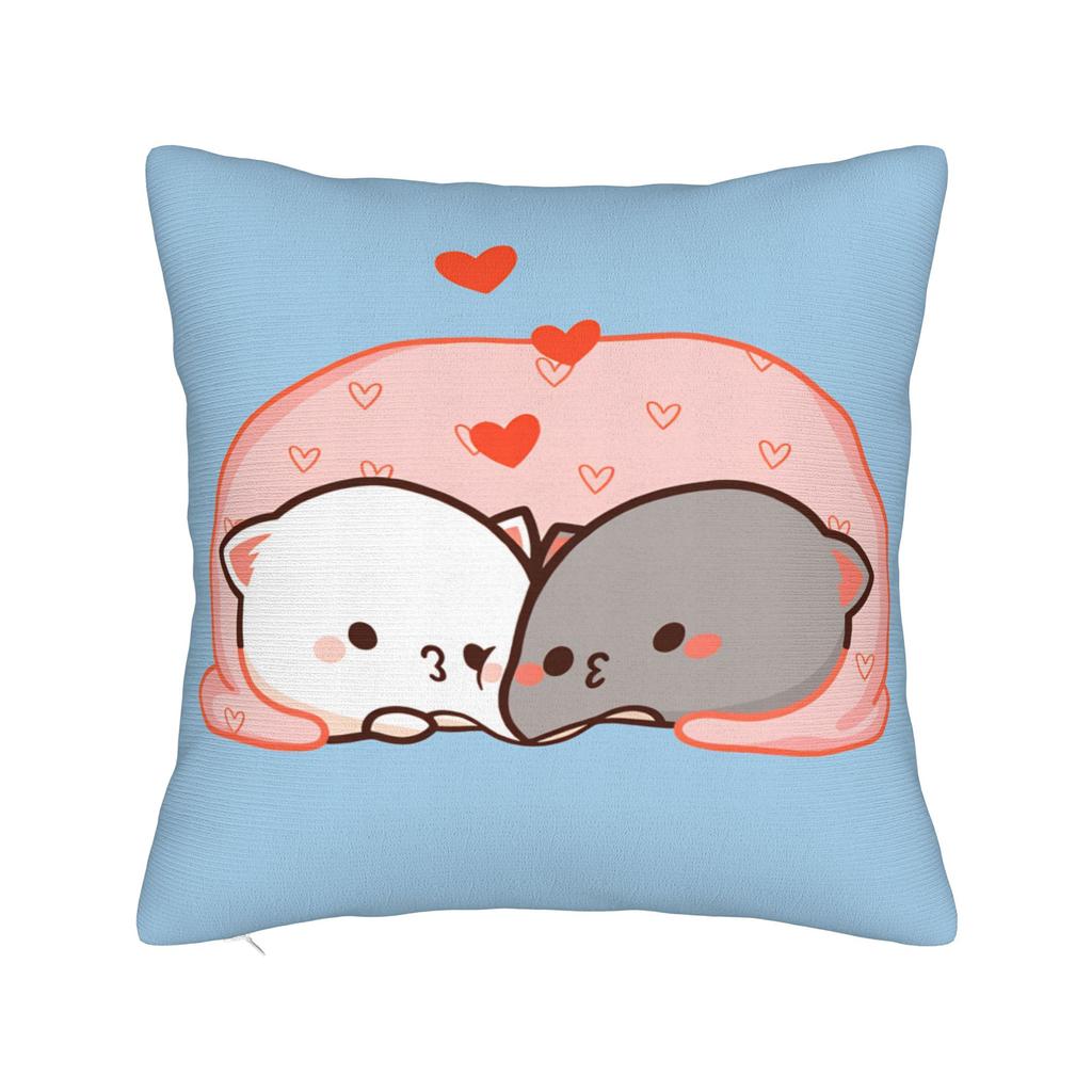 Dudu Bubu Pillow Case Vintage Pillow Cover Comfy Pillowcases For Sofa Couch Bed Living Room