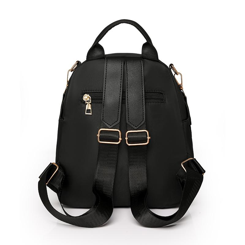 Large Capacity Backpack Women Printed Travel Backpack Embroidered Student Schoolbag