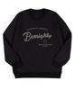 BEMIGHTY One Team Lettering Brushed Oversized Sweatshirt [Melan Grey]