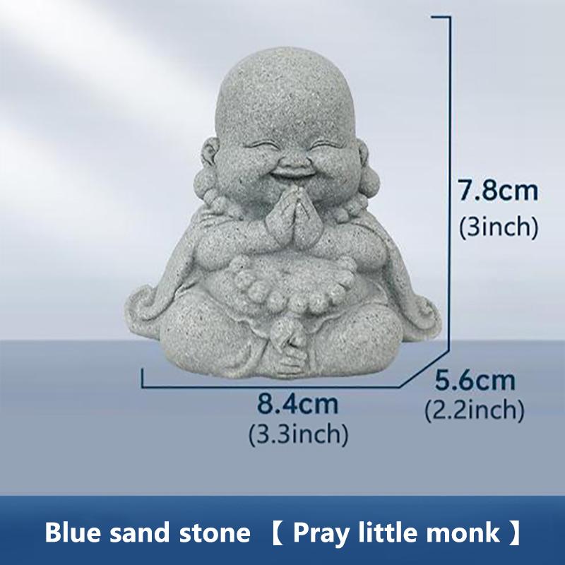 

Ляпис-лазурь Маленький монах Моделирующие украшения Талисман Настольные декоративные украшения Креативный микро-ландшафт