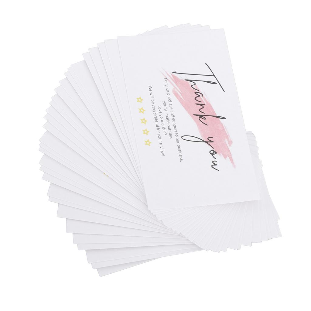 150Pcs Thank You Card Appreciation Cards Coated Paper Gratitude Card for Family Friends B