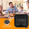 Air Fryer Grill Plate for Ninja AF181 Air Fryer Pro XL 6-in-1 6.5 QT, 8.5''×8.0'' Air Fryer Accessories Rack Tray Grill Pan Crisper Plate