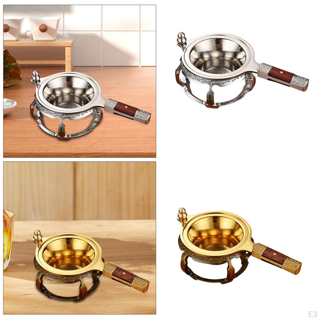 Long Handle Tea Strainer Set for Household And Living Room