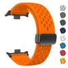 Silicone Strap for Redmi Watch 5/4 Magnetic Buckle Sports Band for Mi Band 8 Pro / 9 Pro Correa Breathable Bracelet Accessories