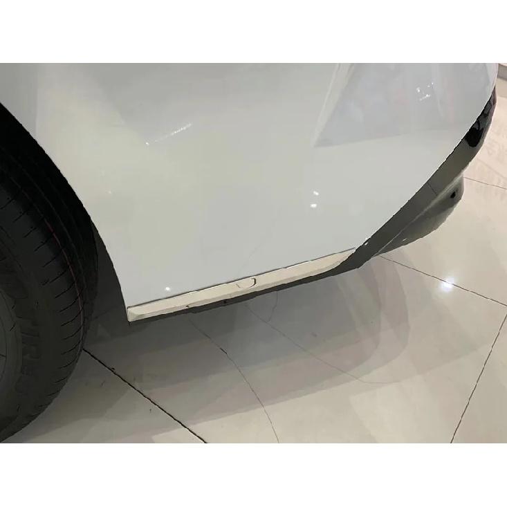 For TOYOTA Sienna (XL40) Stainless Steel Rear corner guard Rear bumper protector side corner guard