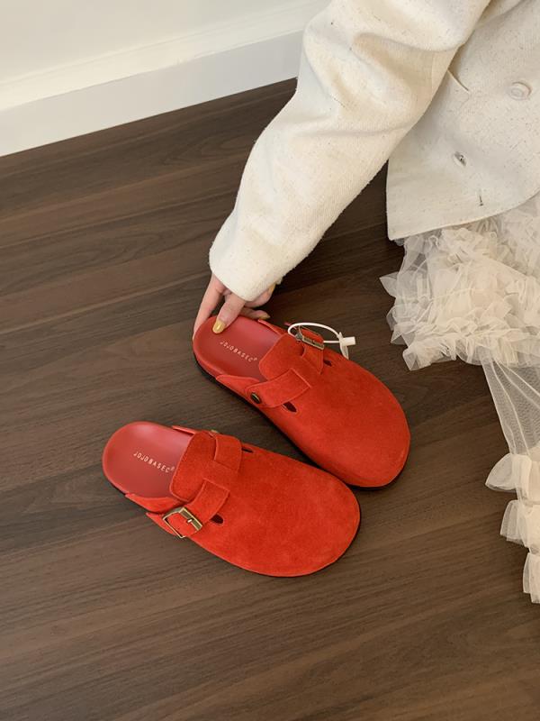 Fashion Female Shoes Loafers House Slippers Platform Cover Toe Slides 2025 Soft Female Shoes Loafers Cover Toe Ladies' Slippers Platform