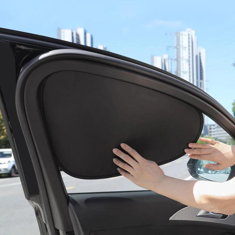 1set Car Side Window Sun Shade Automotive Sun Protection from UV and Sun Glare | UV-Blocker Cling Sun Shade Amagi