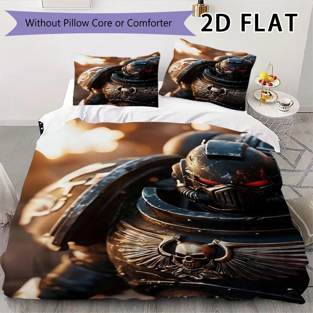 Warhammer 40K raksta gultasveļas komplekts (sega