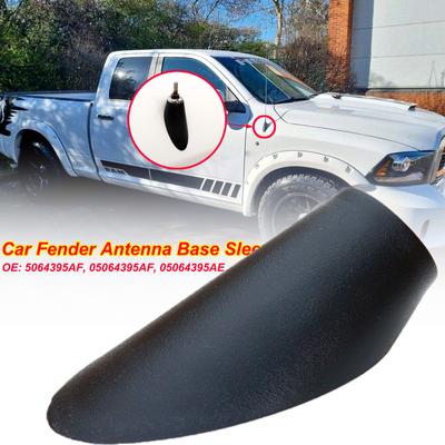 Dodge Ram 1500 2500 3500 4500 5500 İçin Siyah Araba Anten Tabanı Adaptör Kapağı 5064395AF Yedek Oto Koruyucu Dekorasyon