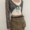 Punk Cowboy Style Double Circle Waist Belt Bucket Nail Extra Long Thin Waist Belt Casual Versatile Rivet Belt