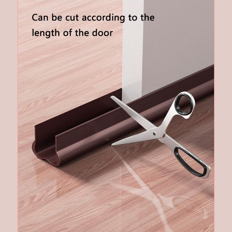 Door Seal Strips Easy to Install Door Bottom Seal Door Soundproofing Strips Suitable for Soundproofing & Weatherproofing