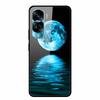 For Honor 90 Lite Case Honor90 Pro 5G Wolf Cats Tempered Glass Hard Covers for HuaWei HONOR 90 Pro 90Lite Protective Luxury Capa