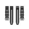 Replacement Straps Compatible for Garmin Fenix 7X Fenix 6X GPS Fenix 6X PRO Watch Silicone Strap 26mm Quick Release