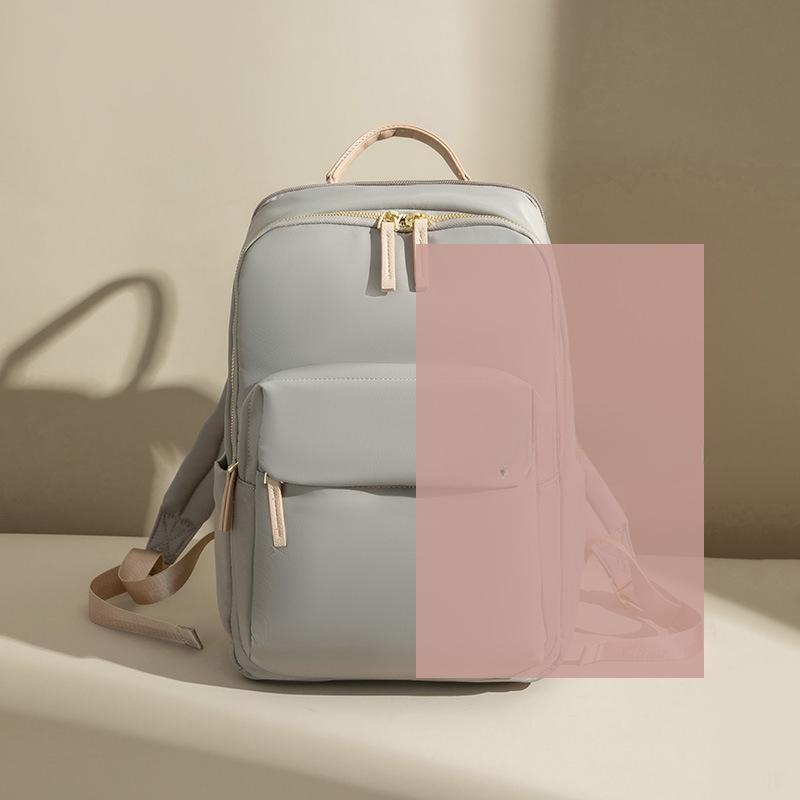 Leisure Commuter Computer Backpack Female Spring and Summer Simple Oxford Cloth Travel Backpack Large Capacity