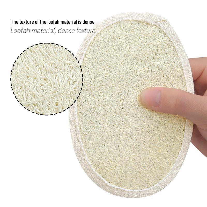 Oval Loofah Back Scrubber & Bath Scrubber Set