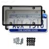 2pcs Car License Plate Frame Reflective Anti-speeding Red Light Toll Camera Shield License Plate Holder License Plate Protection