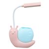 Cartoon LED Desk Lamp Gentle Brightness Rechargeable Eye Caring Study Lamp Night Light for Kids Bedroom