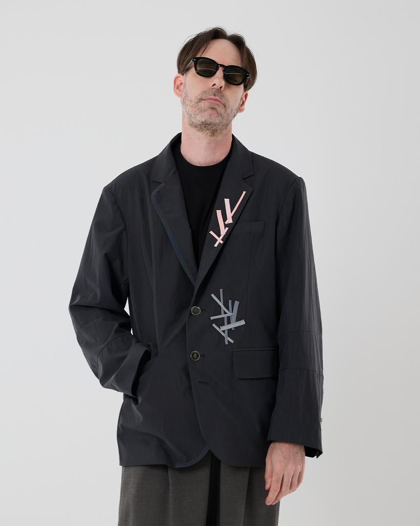 Whysocerealz Traces Of Time, Sculpted Blazer
