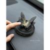 High-End Black Butterfly Car Fragrance Ornament, Car Dashboard Perfume Decoration, In-Car Aroma Diffuser Stone