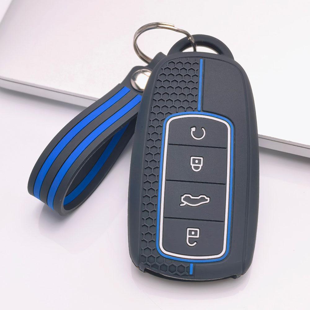 Silicone Key Fob Cover keychain for Chery Tiggo 8 Pro Tiggo 7 Pro Omoda C5 Arrizo 8 for Exeed TXL TX LX VX Anti-Scratch Guard Shockproof