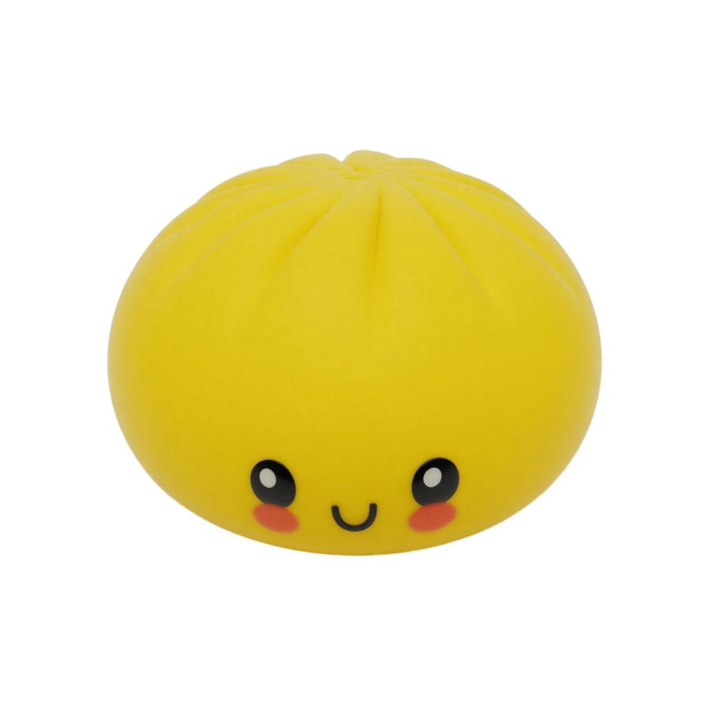 Giant 25cm Soft Squishy Bun Stress Relief Toy Slow Rising Squeeze Sensory Toy for Adults Kids Desk Decoration
