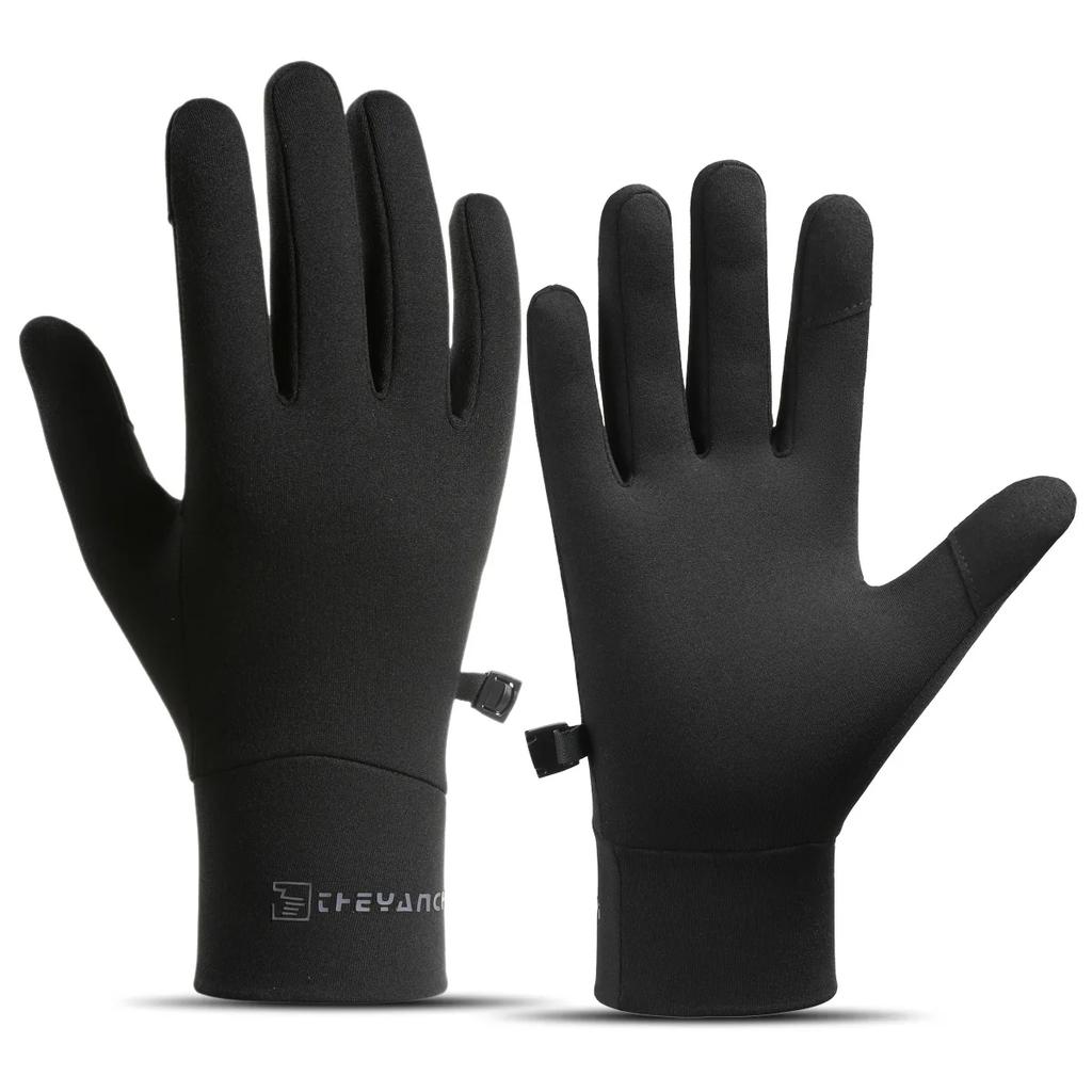 Winter Thermal Touchscreen Gloves Waterproof Anti Slip Full Finger for Cycling Running Skiing Fishing Men Women Outdoor Sports