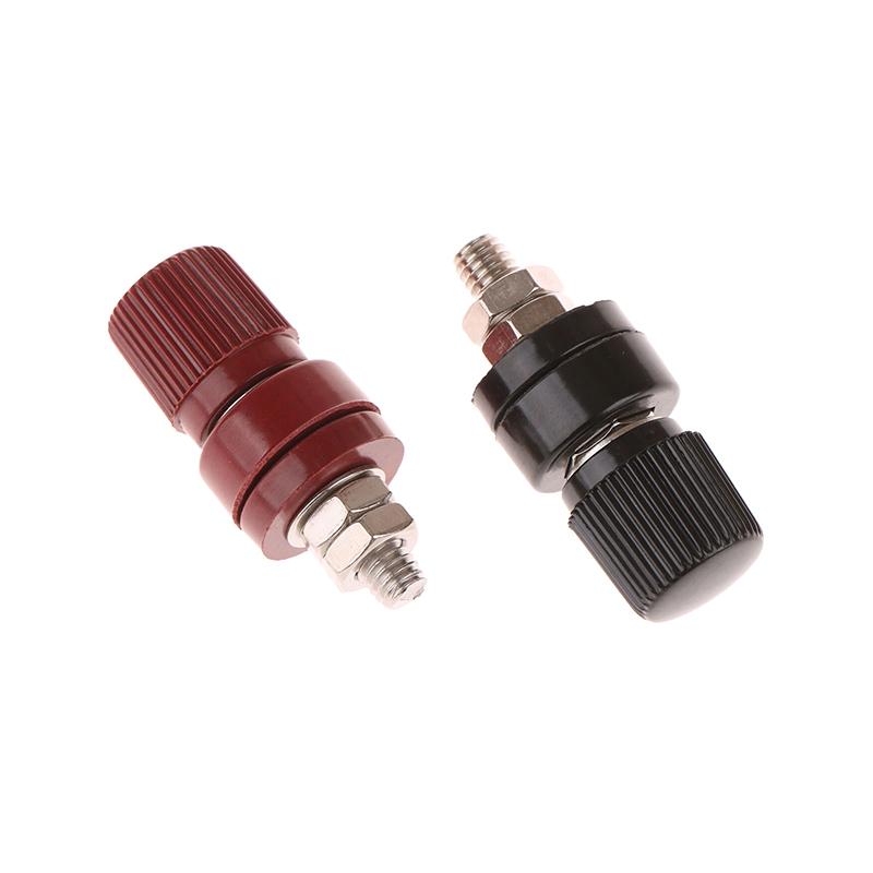 M6 Terminals Brass Posts Terminal Blocks Type 333 Thread Screw Red And Black 6Mm Temperature Copper Screw