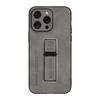Matte Sheepskin Leather Stand Holder Case for iPhone 15 14 13 12 Pro Max XS MAX XR X 8 7 Plus /Samsung S24 S23 S22 S21 Ultra Plus FE A14 A54 A13 A53