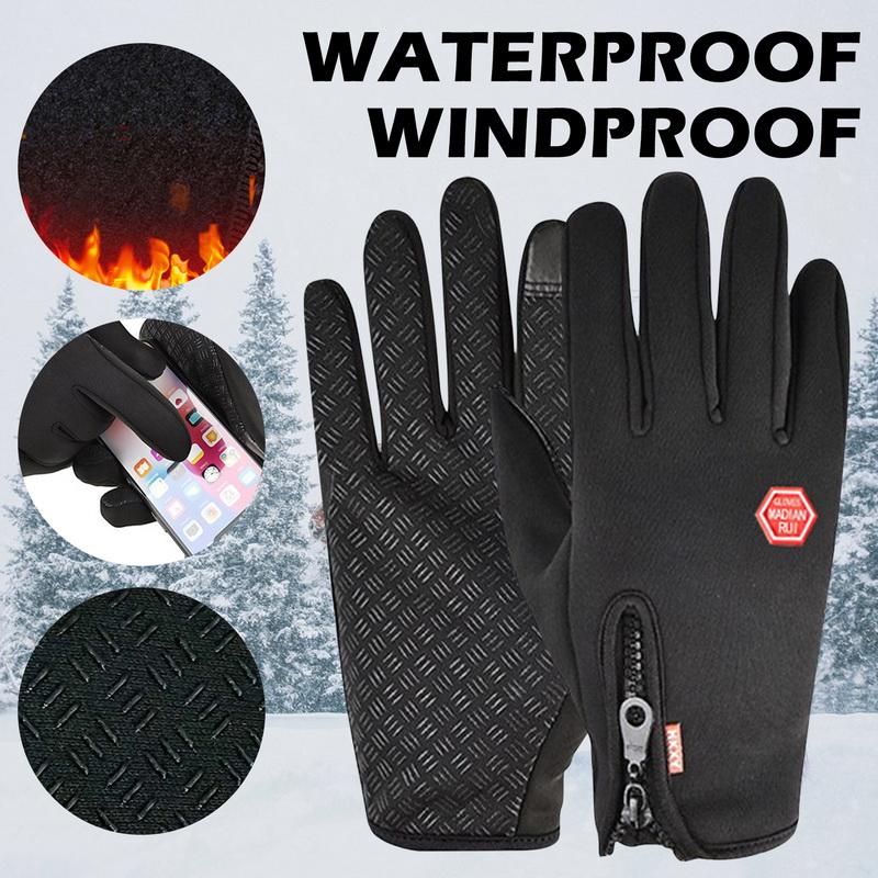 Winterhandschuhe für Männer und Frauen, warme taktische Handschuhe, Touchscreen, wasserdicht, Wandern, Skifahren, Angeln, Radfahren, Snowboard, rutschfeste Handschuhe