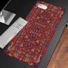 Red Persian Style Mouse Pad XXL Large Desk Mat Non-slip Rubber Lock Edge Gaming Keyboard Mousepad Office Computer Table Mat