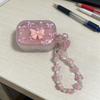 Ins Wind Girl Pink Bow AirPods1/1 Earphone Case Is Suitable for Apple 1st Generation Pro Earphone Case.