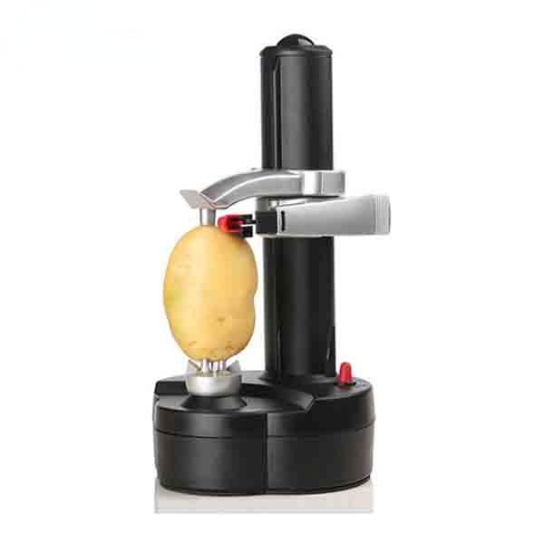 Electric Apple Peeler Cutter Slicer Fruit Potato Peeler Automatic Battery Operated Machine Easy-to-use Kitchen Tool Utensil