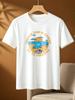 Summer Casual Printed T Shirts for Men Women Outdoor Loose Soft Fashion Tee Tops