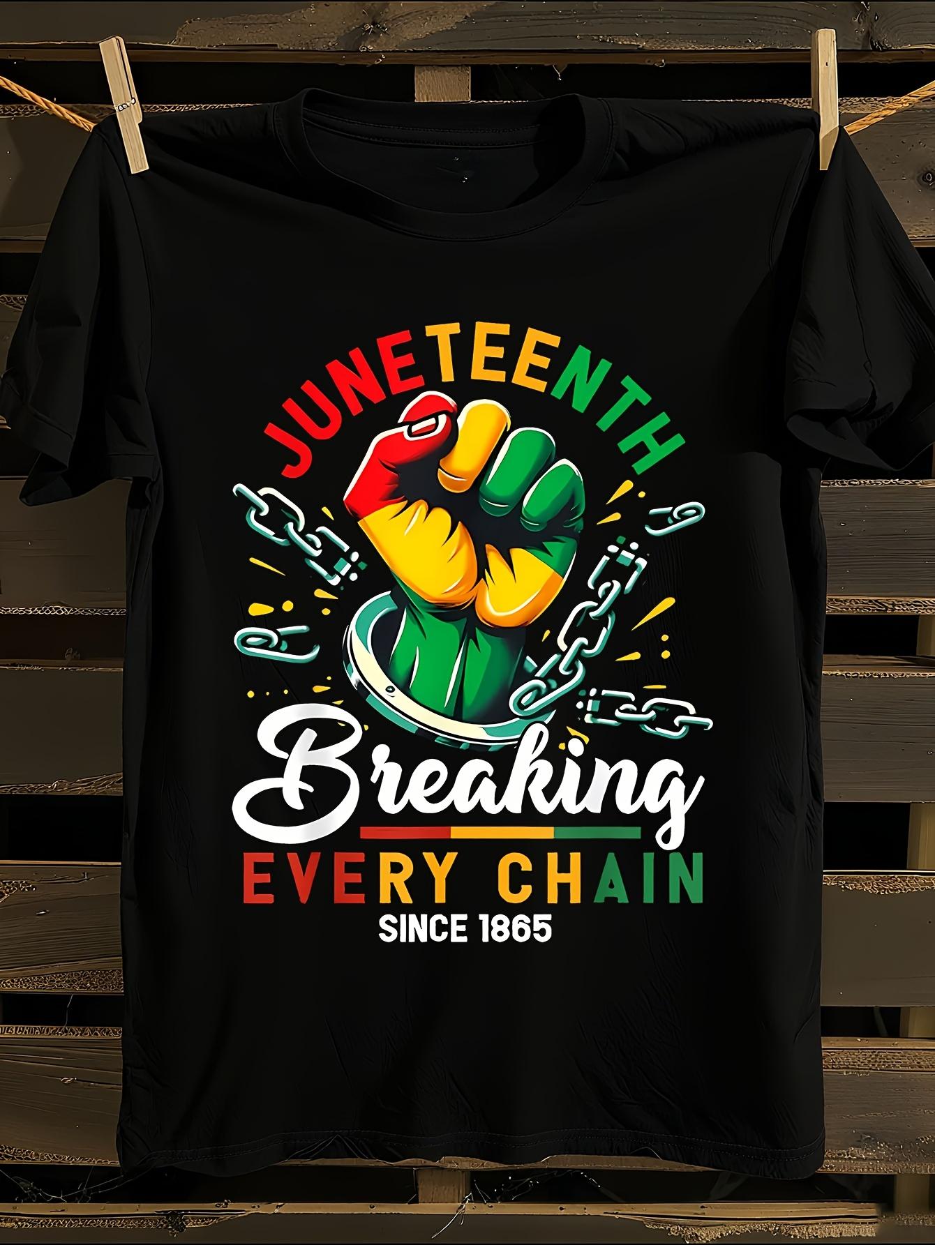 Juneteenth Freedom Tshirt L