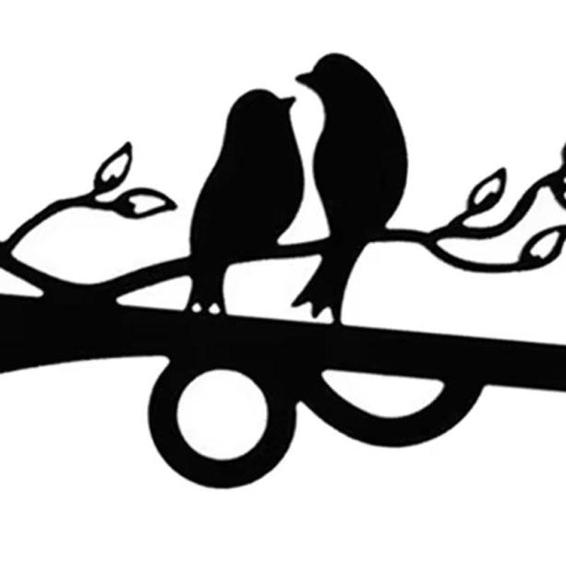 2/1Pcs Wall-Mounted Hook Flower Pot Holder Europe Vintage Iron Art Flower Stand Garden Decoration Wall Hanging Basket Bracket