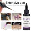 20W UV Hair Extension Kit: High-Intensity Lamp + 30g Glue & Remover | Fast-Curing Waterproof Bonds | Salon-Grade Home Secure System