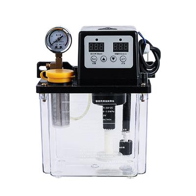 Double Display 2.0L 50ml/min 220 V 28W Automatic Lubricating Oil Pump Oil Injectors Full Copper