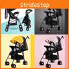 Kids Ultra Stroller Lightweight Foldable Convertible Seat One Button Rotation