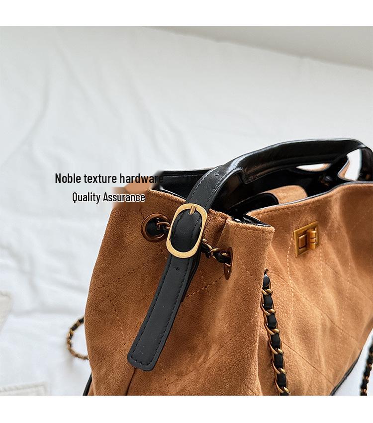 Korean Fashion Women's Large Capacity Versatile Crossbody Tote Bag