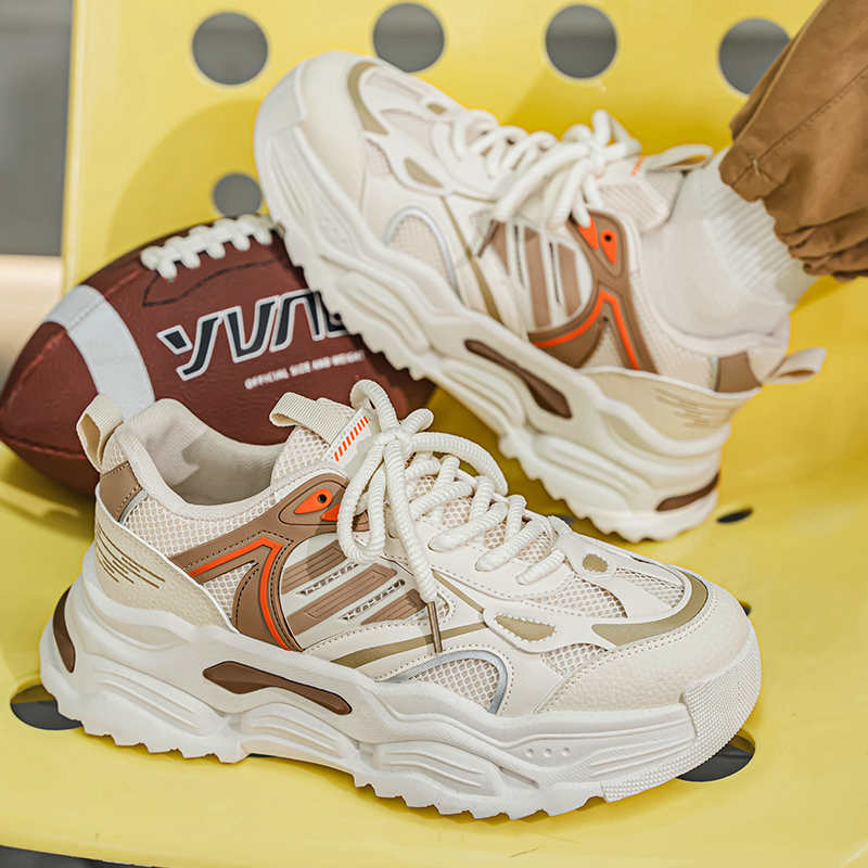 Fashion Plateforme Lace Up Men Sneakers Black Walking Training Sports Shoes Men Gym Sneskers Shows Releases Tenisky Sneachers