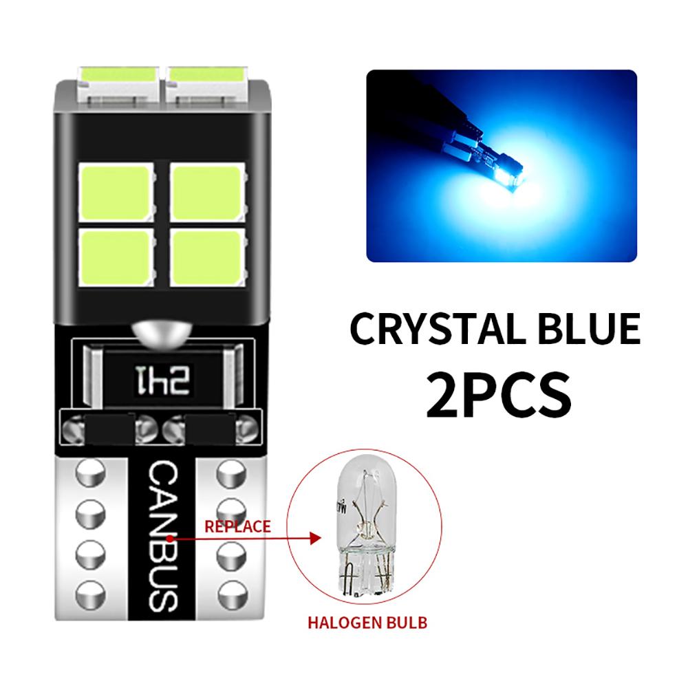 

2pcs T10 W5W License Number Plate Light LED Bulbs Lamp For Dodge Charger Challenger Caliber Nitro Journey Grand Caravan T10